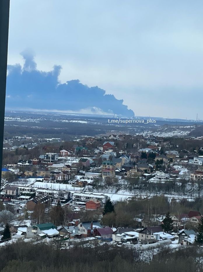 Ukrainian Drone Destroys Oil Tank at Russia’s Gorky Power Station