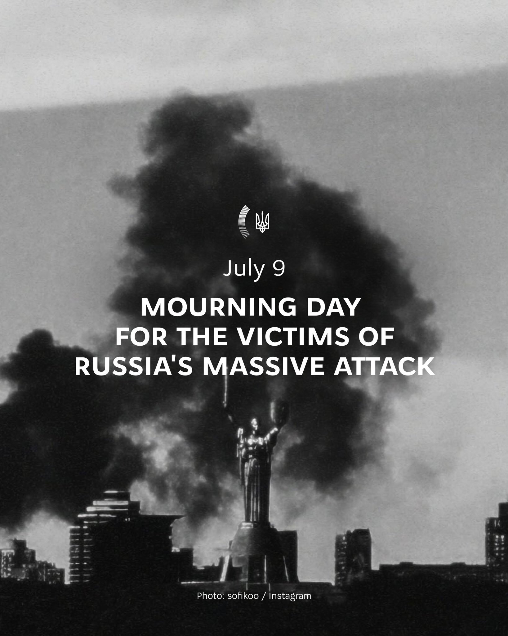 Day of mourning declared in Kyiv and Kryvyi Rih