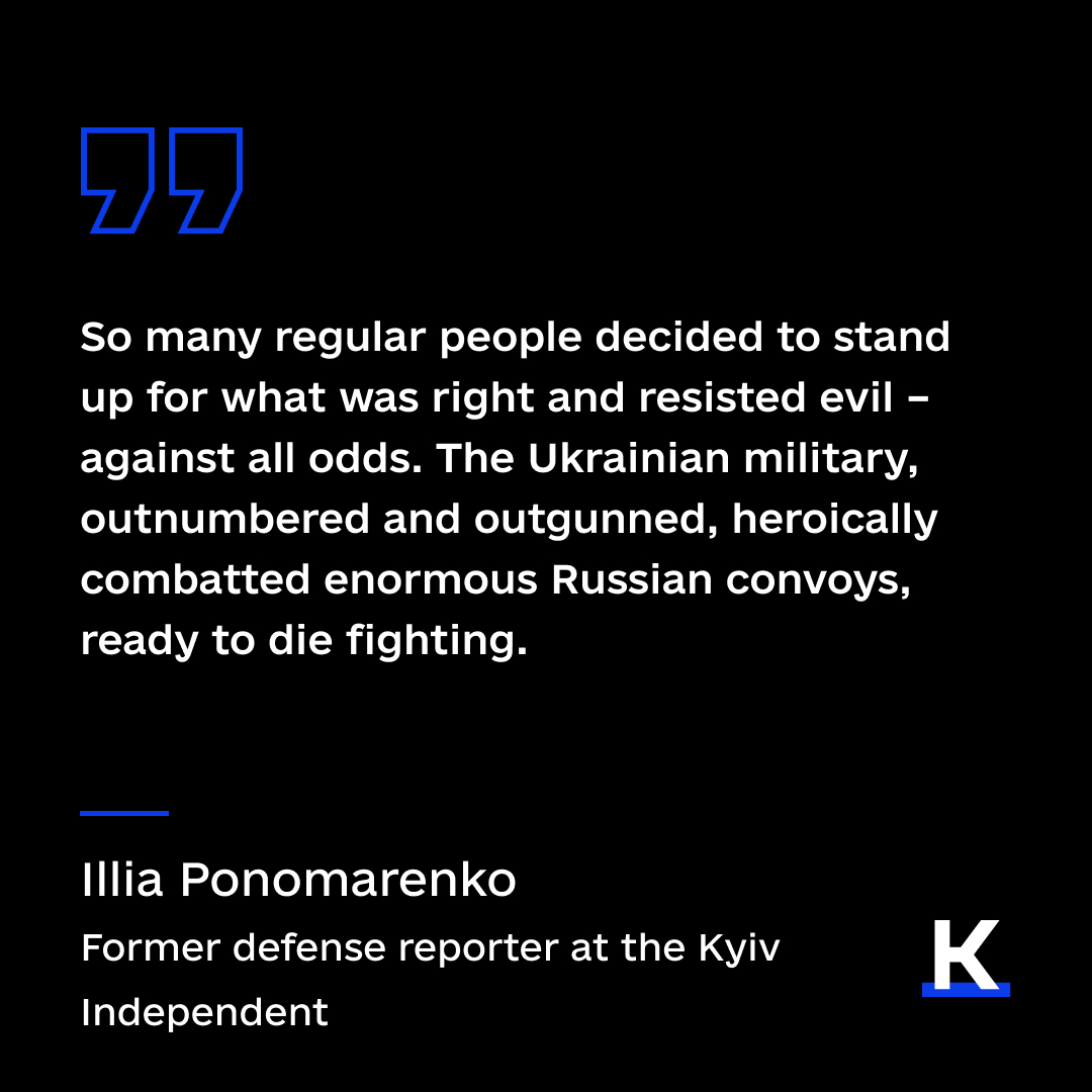 Author details on-the-ground perspective of Kyiv’s defense in early 2022 war