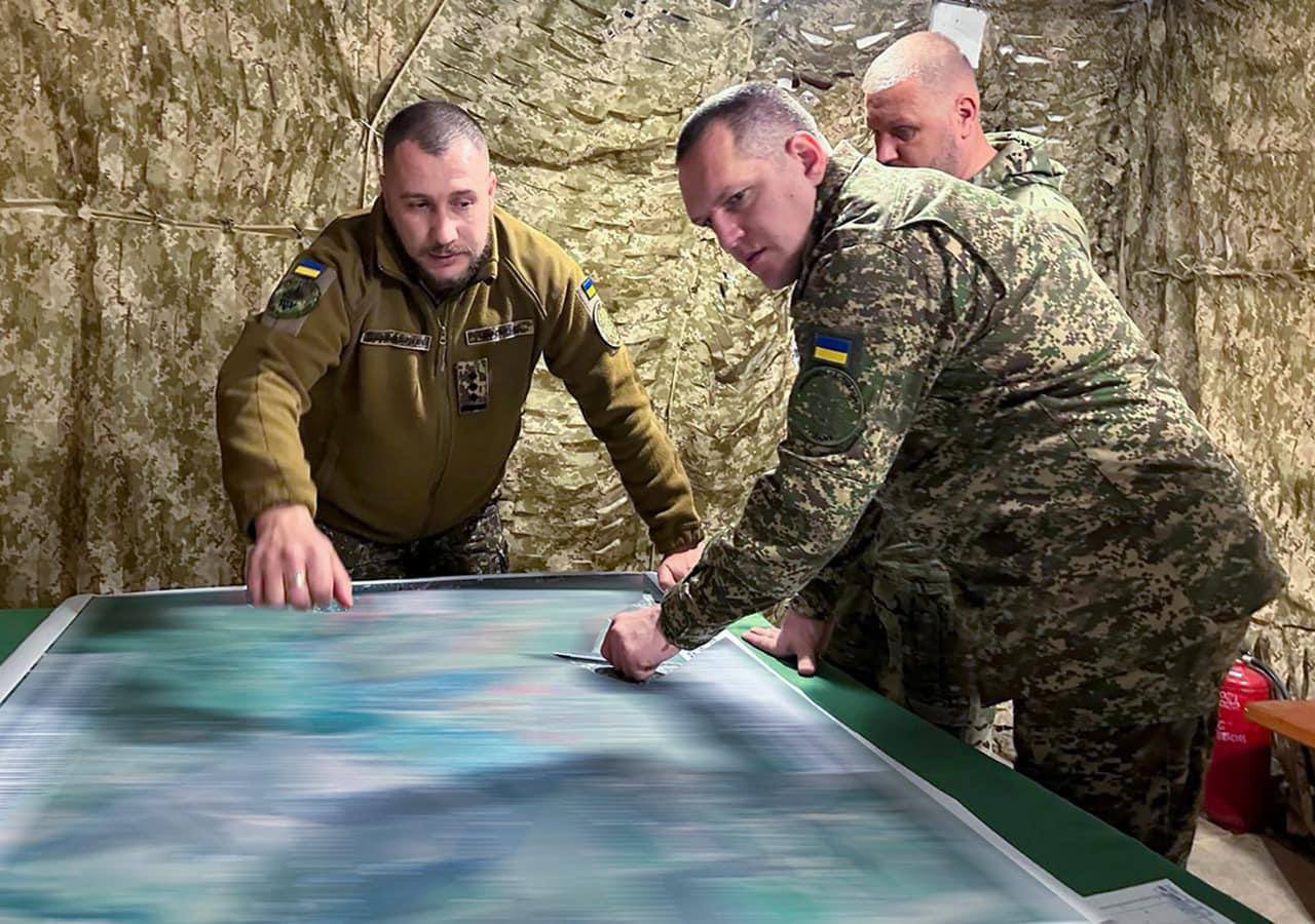 National Guard Commander reports on eastern front visit