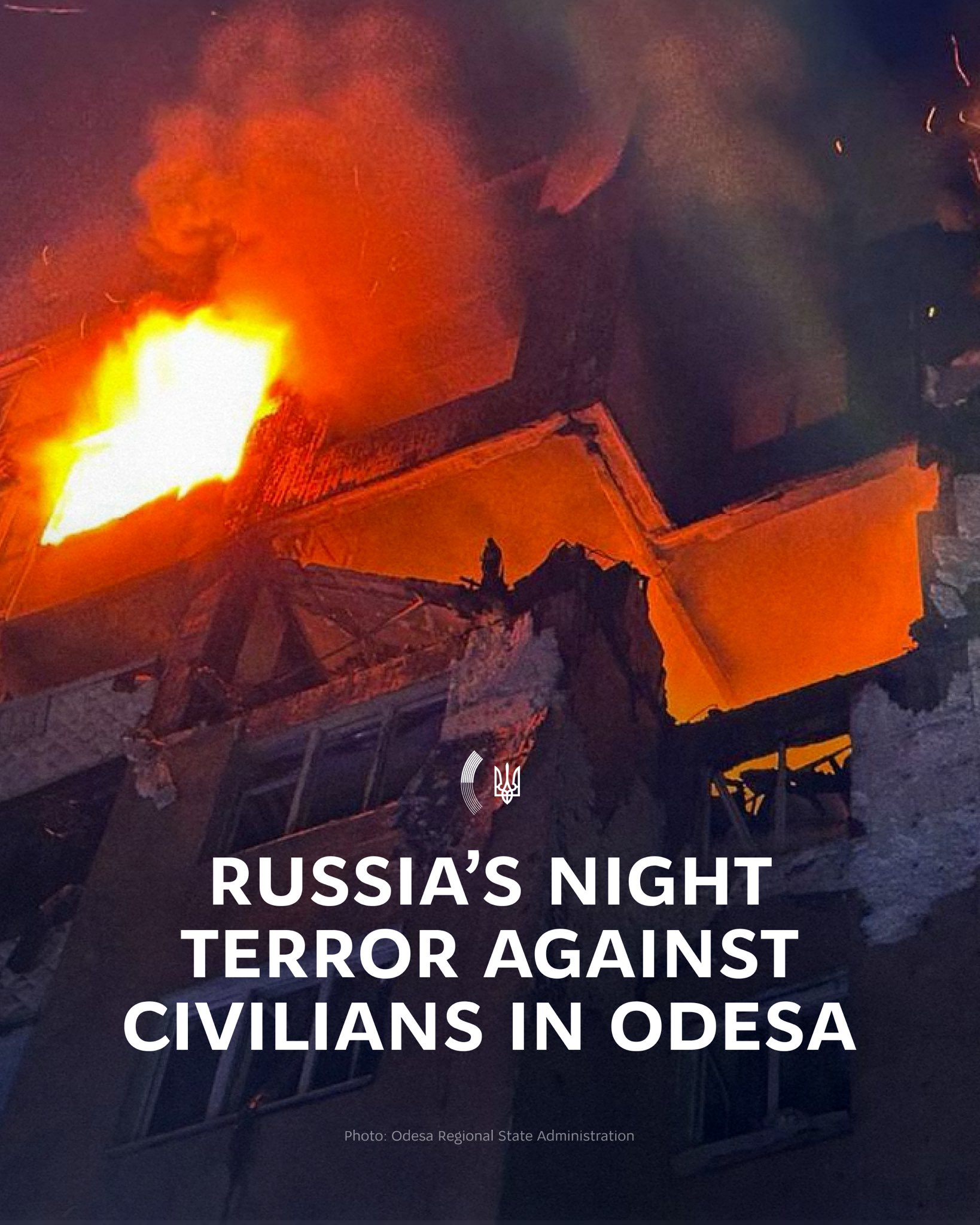 Russia’s brutal attack on Odesa injures five including children