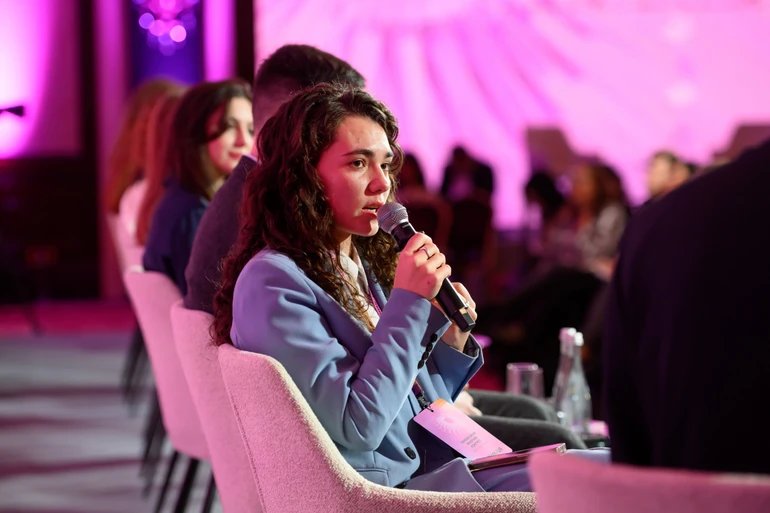 Young activist Anastasiia Bezpalko leads civic movement and honors fallen students