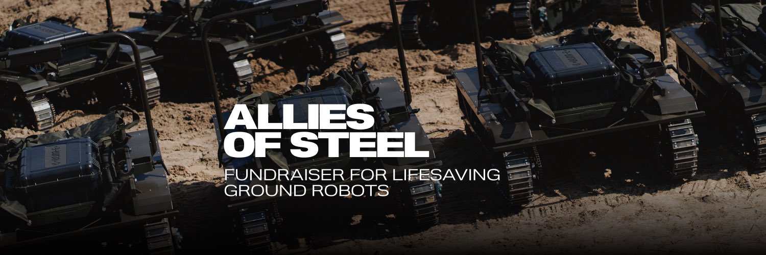 Ukraine Launches Fundraiser for Lifesaving Ground-Based Robots
