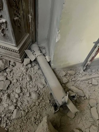Russia strikes historic Kherson cathedral