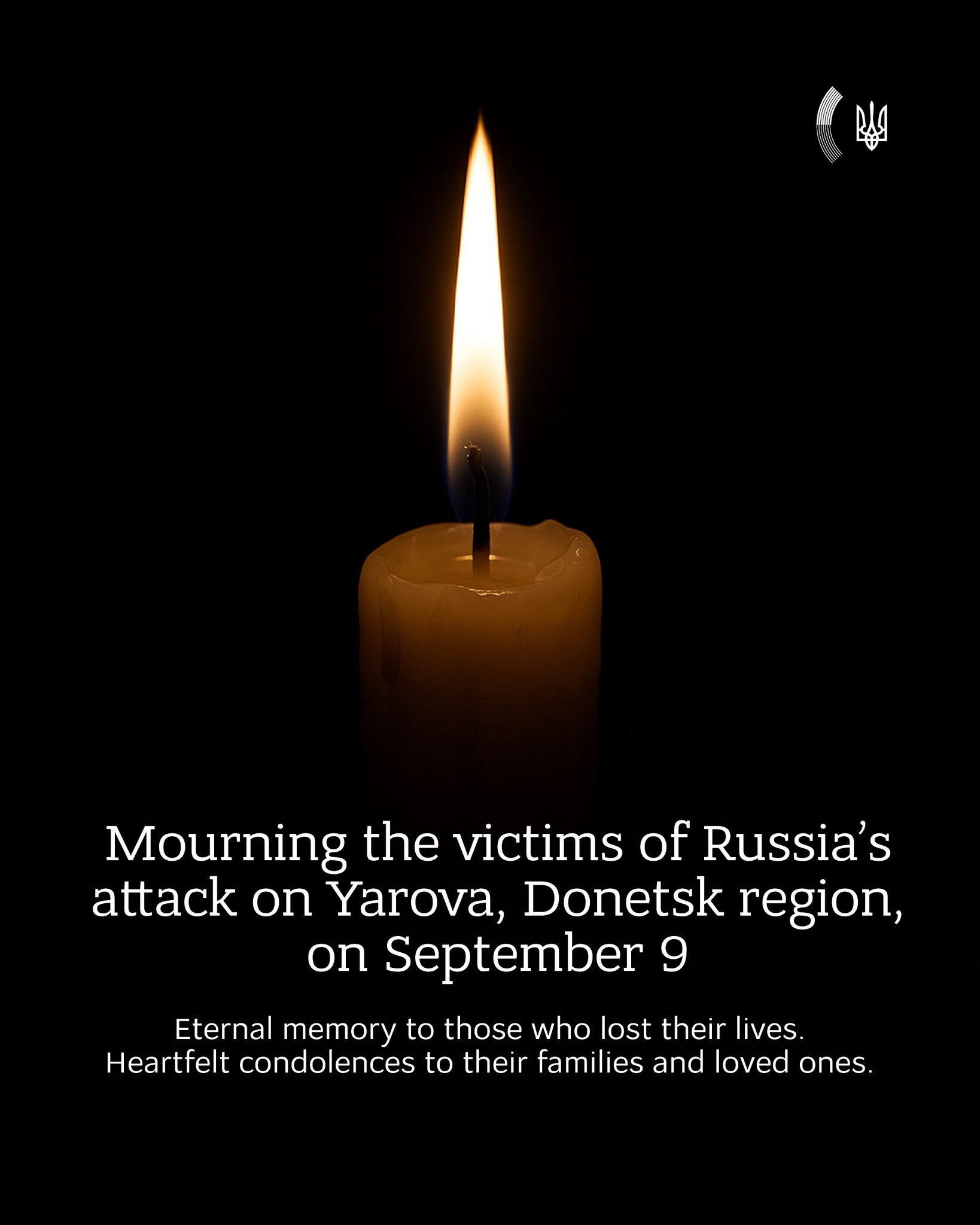 Ukraine honors 25 civilians killed by Russian strike in Yarova