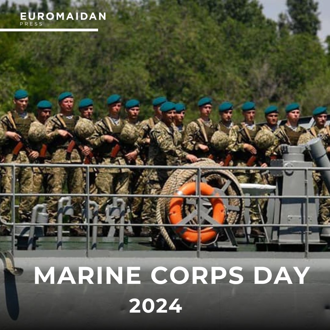 Ukraine celebrates Marine Corps Day with elite landing units