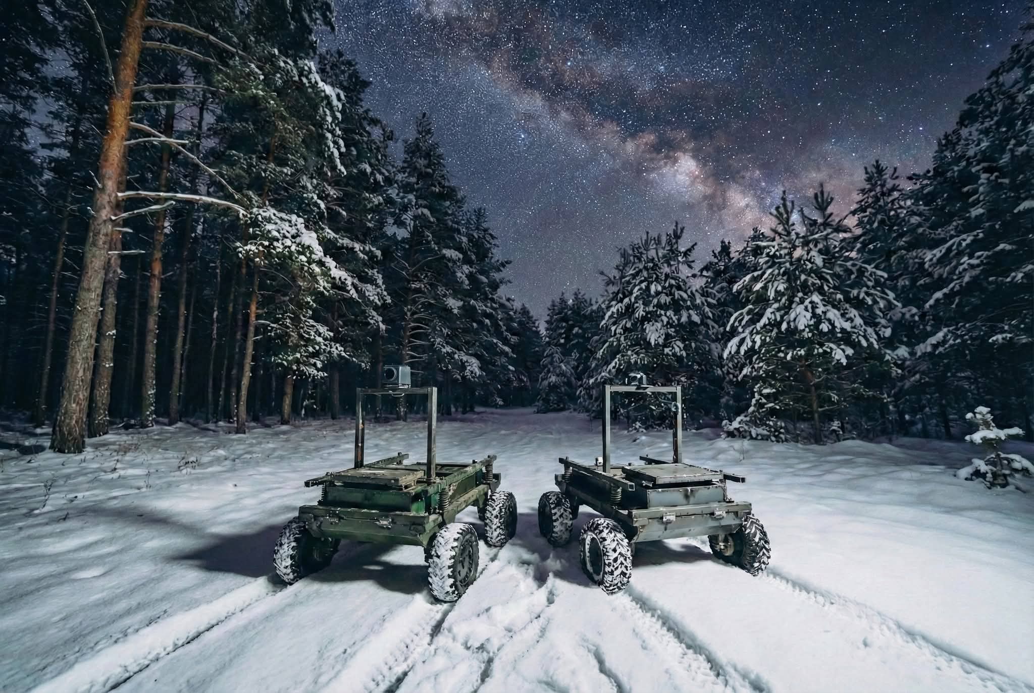 42nd Mechanized Brigade Scales Robotic Systems Deployment on Snowy Front