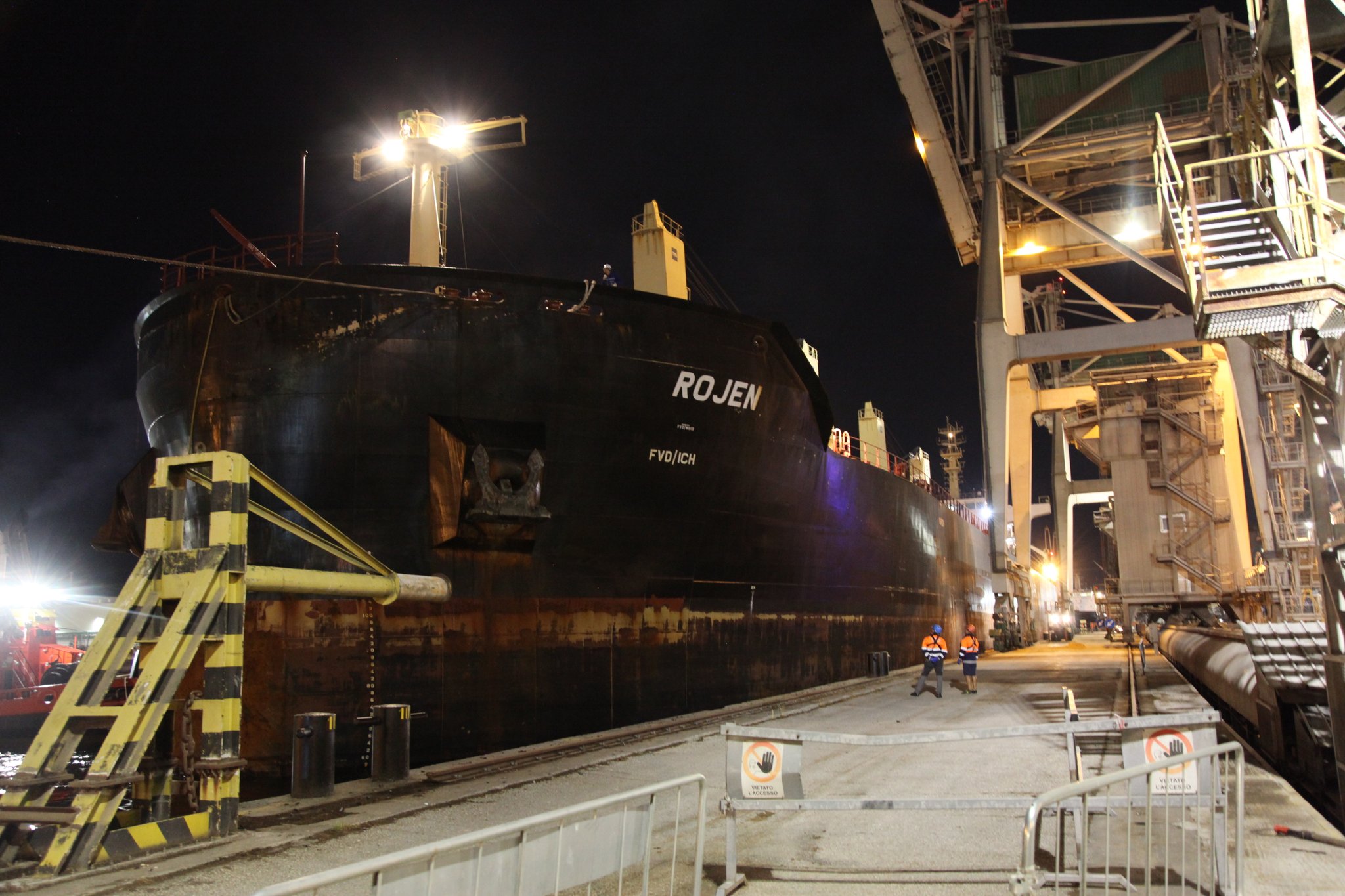 First Ukrainian corn ship arrives in Italy to combat hunger