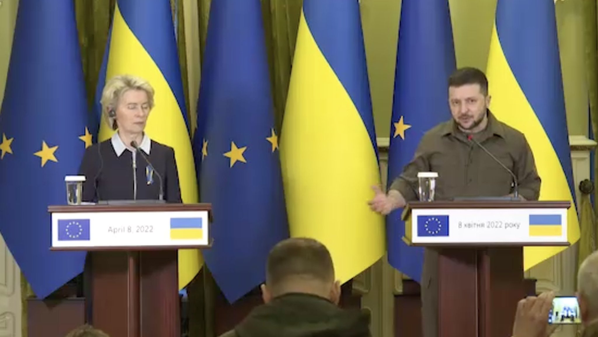 Zelensky exhorte l’UE à durcir les sanctions