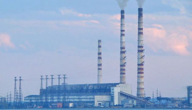 Russian attacks destroy Burshtyn power plant