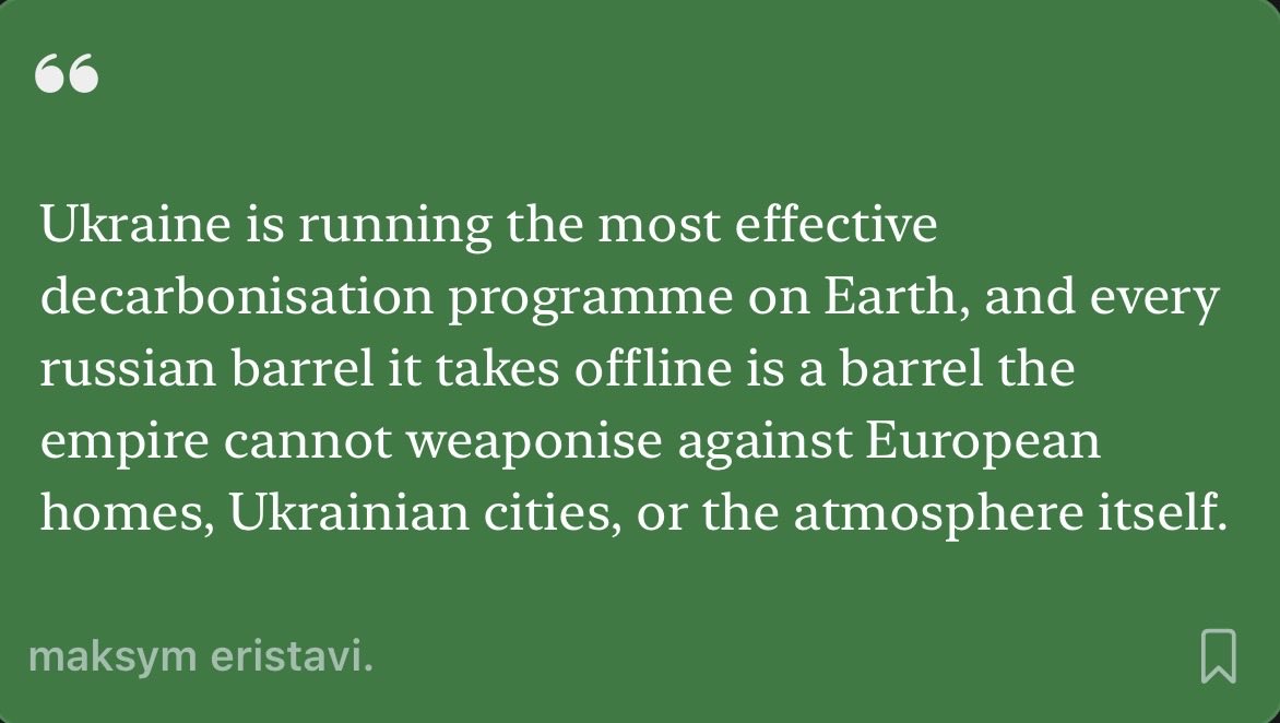 Ukraine’s fight accelerates fossil fuel phase-out, saving lives.
