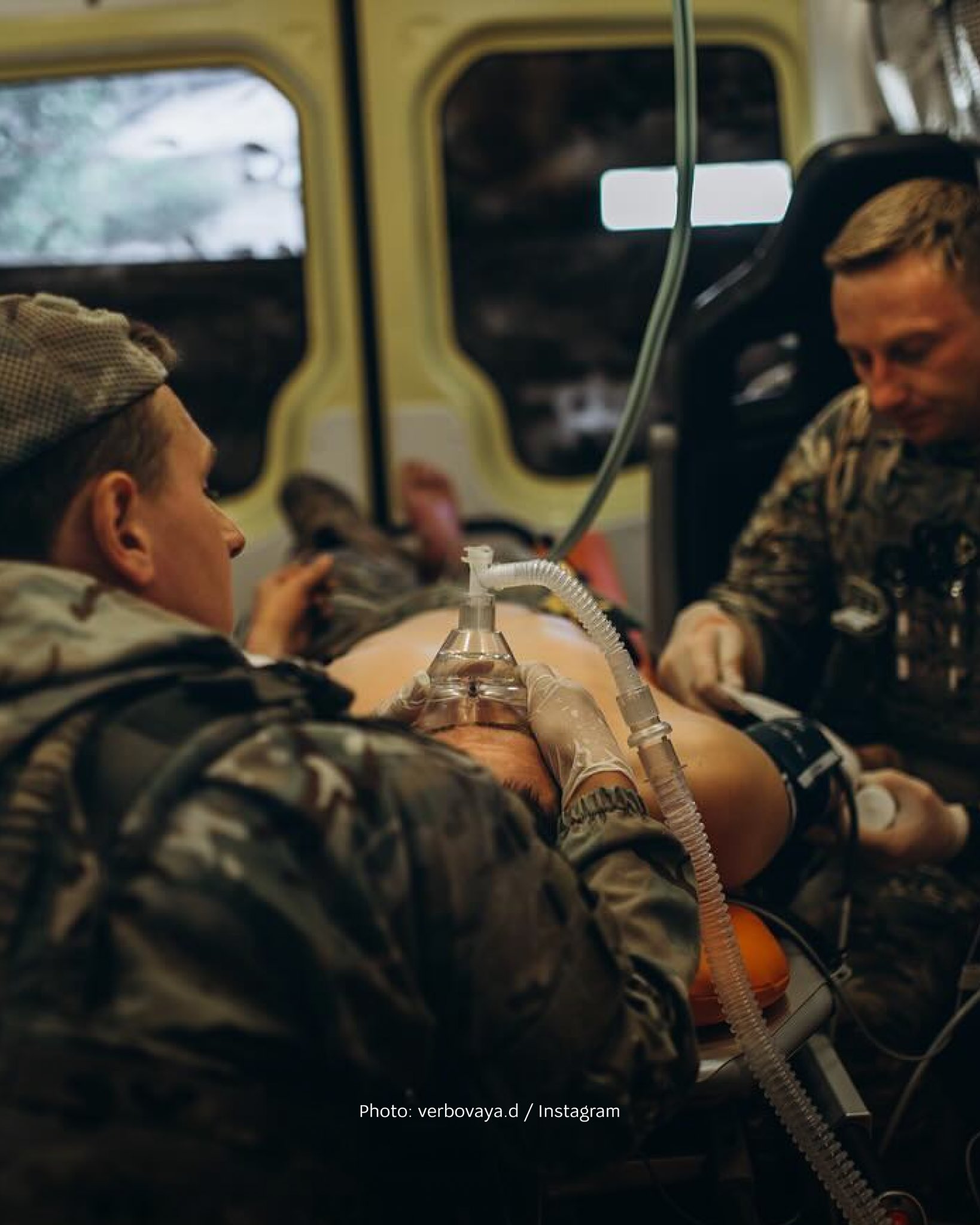 Ukrainian combat medics’ unbreakable will to live and defend