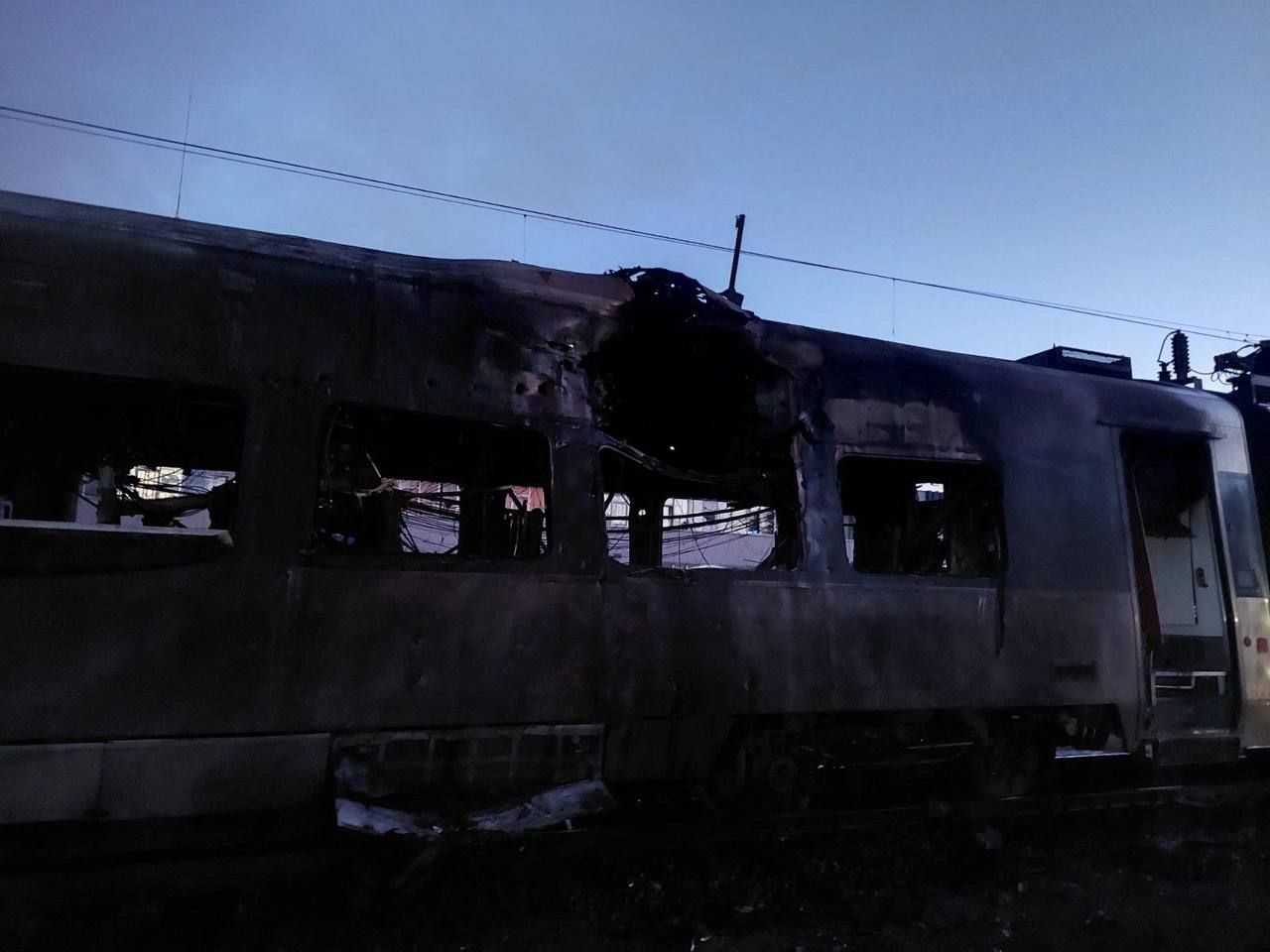 Russia strikes Ukraine’s Intercity train depot