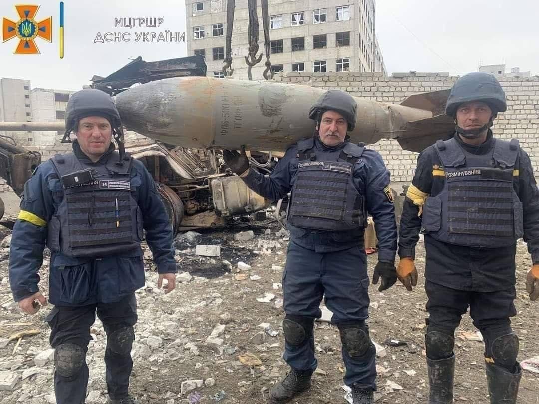 Russian FAB-500 bomb used against civilians in Ukraine
