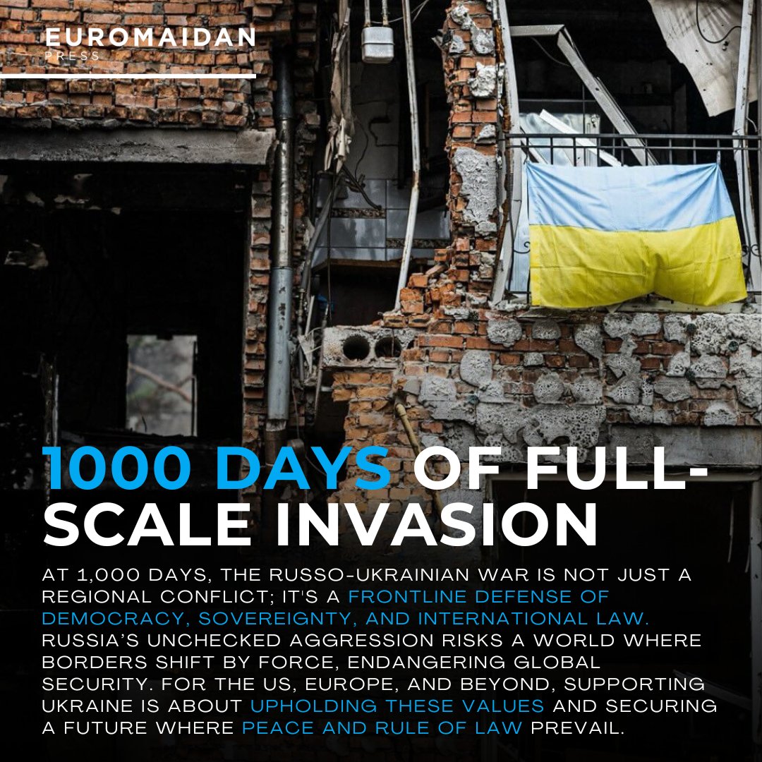 1,000 days of war: fight for democracy