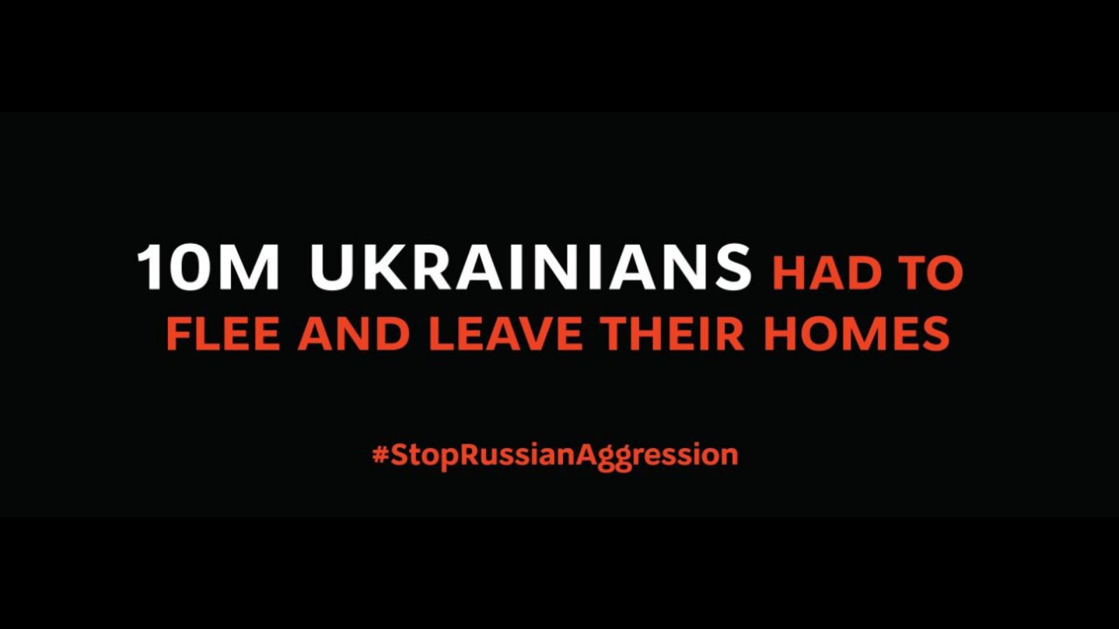 10 million Ukrainians fled homes since Russian invasion