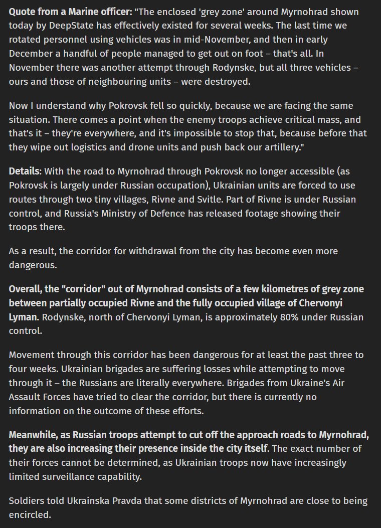 Russian drone saturation and relentless assaults near Pokrovsk