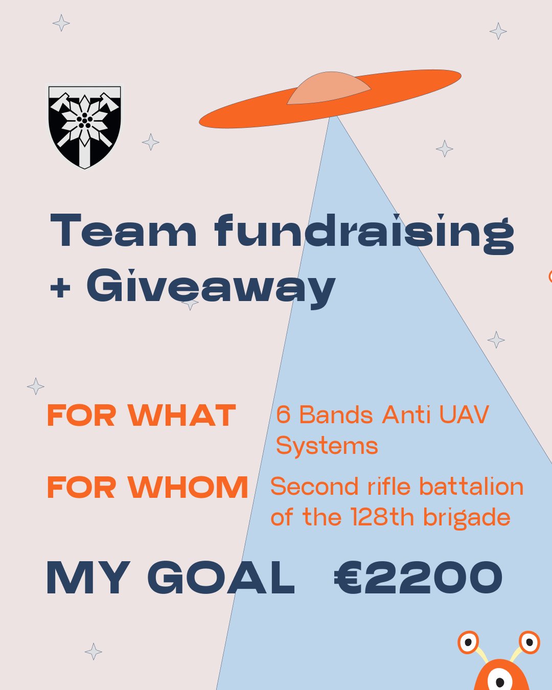 Fundraising for loved ones at the front