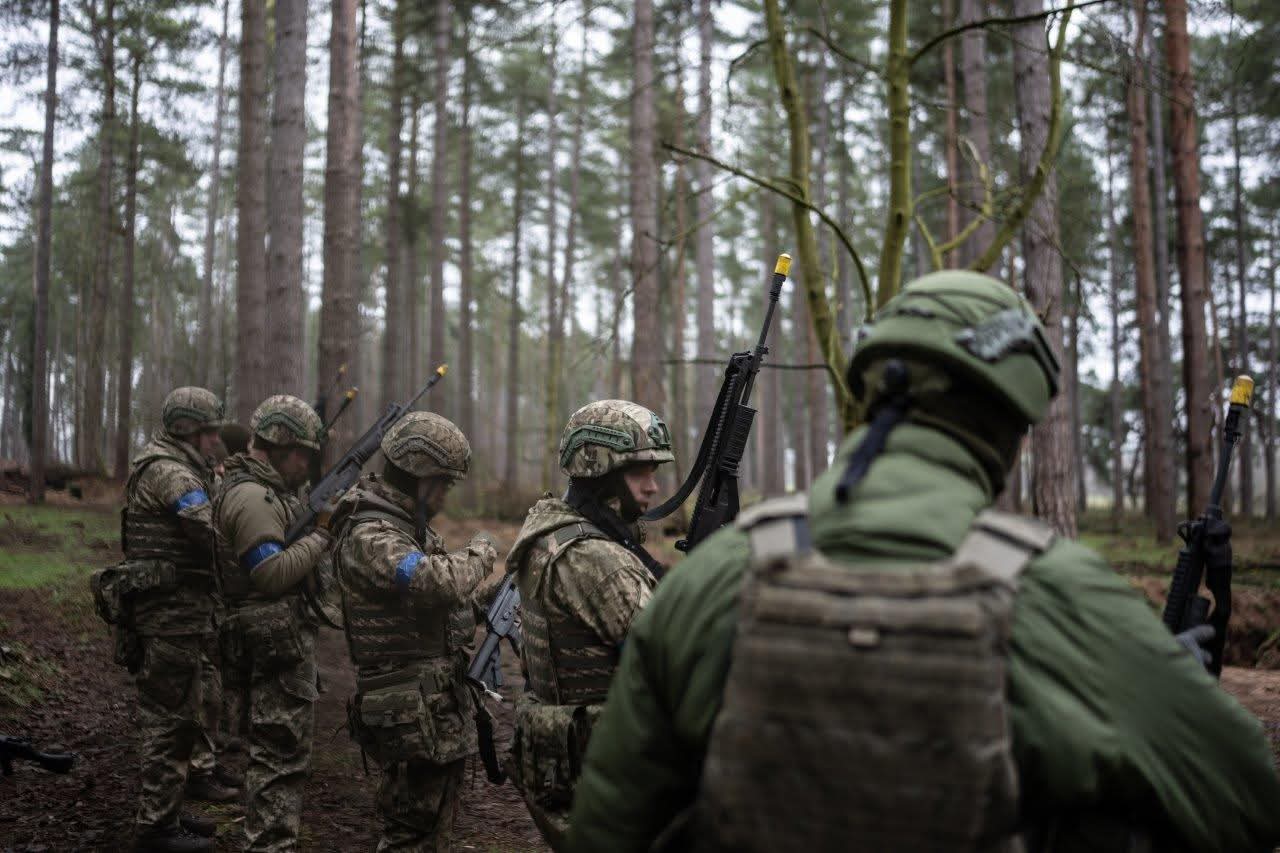 Ukrainian servicemembers train with Lithuanian instructors in Operation INTERFLEX