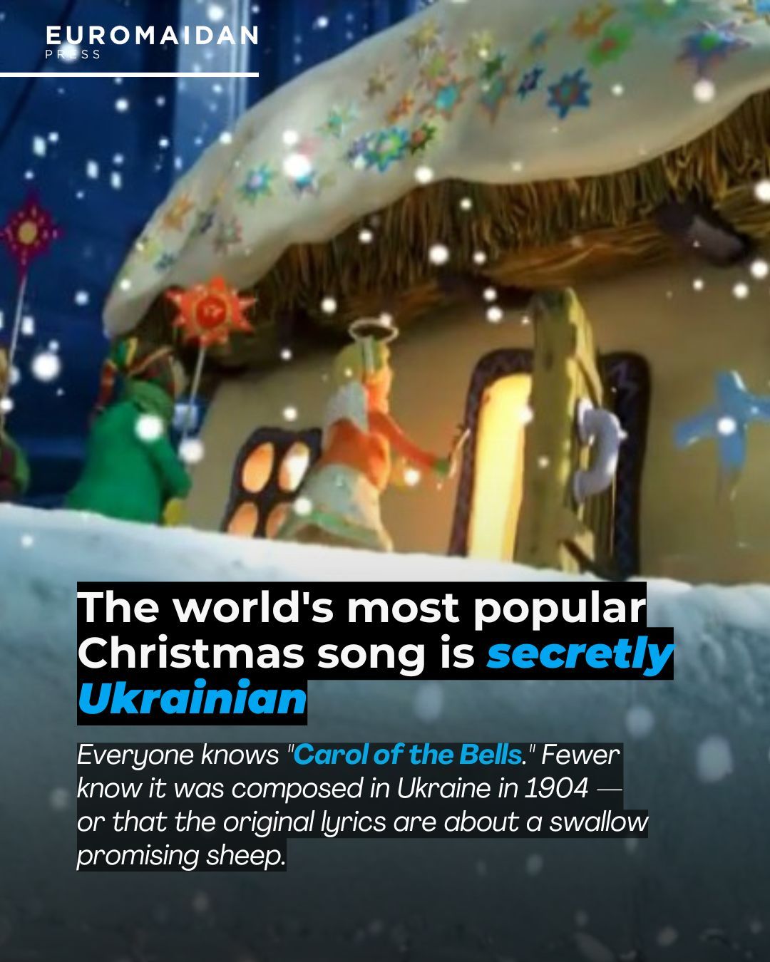 Carol of the Bells: Its Ukrainian origins and the folk song Shchedryk