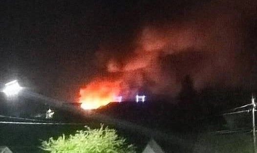100+ drone strike hits Russian high tech defense plant
