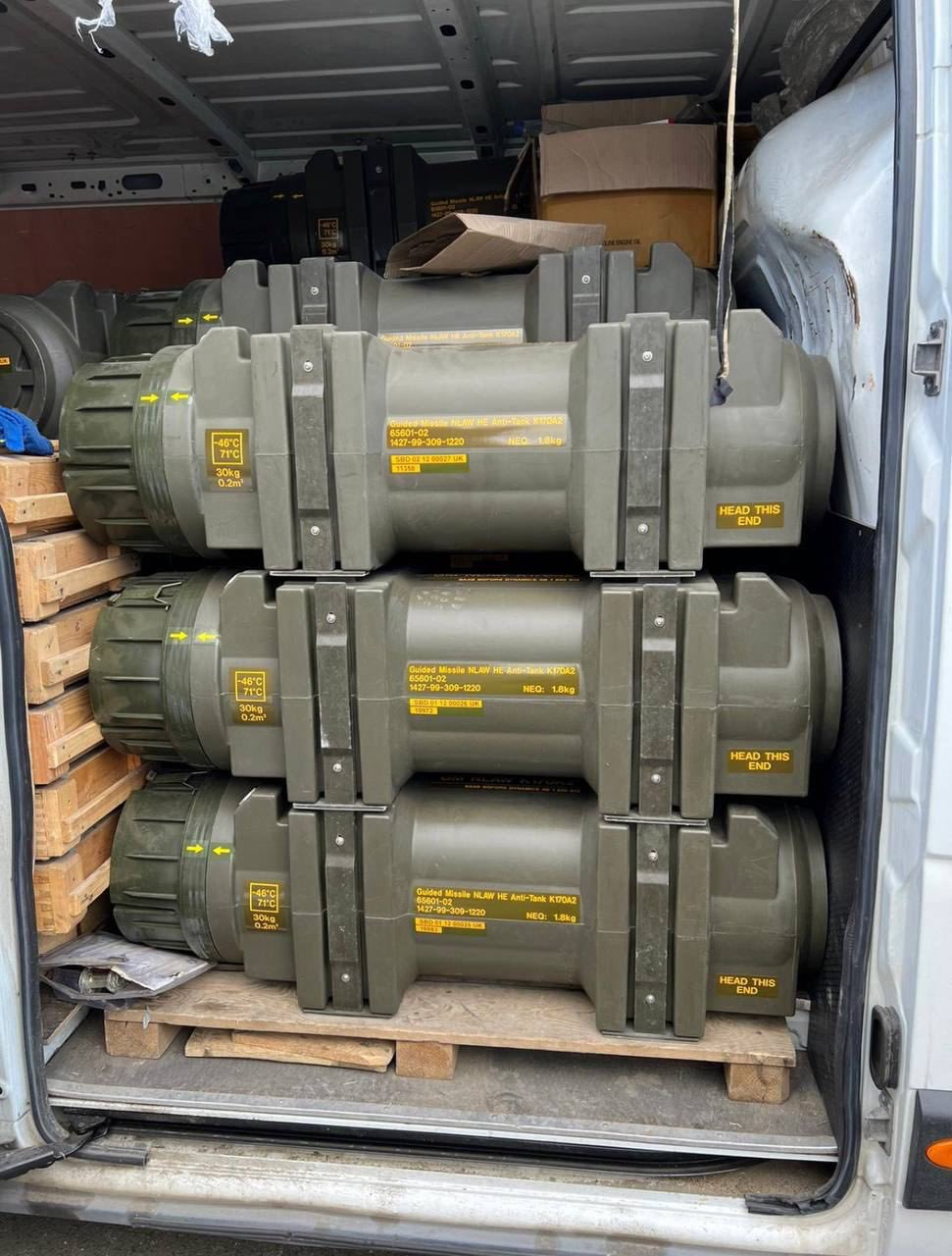 New NLAWs delivered to Kyiv, seen at every corner in Ukrainian ranks