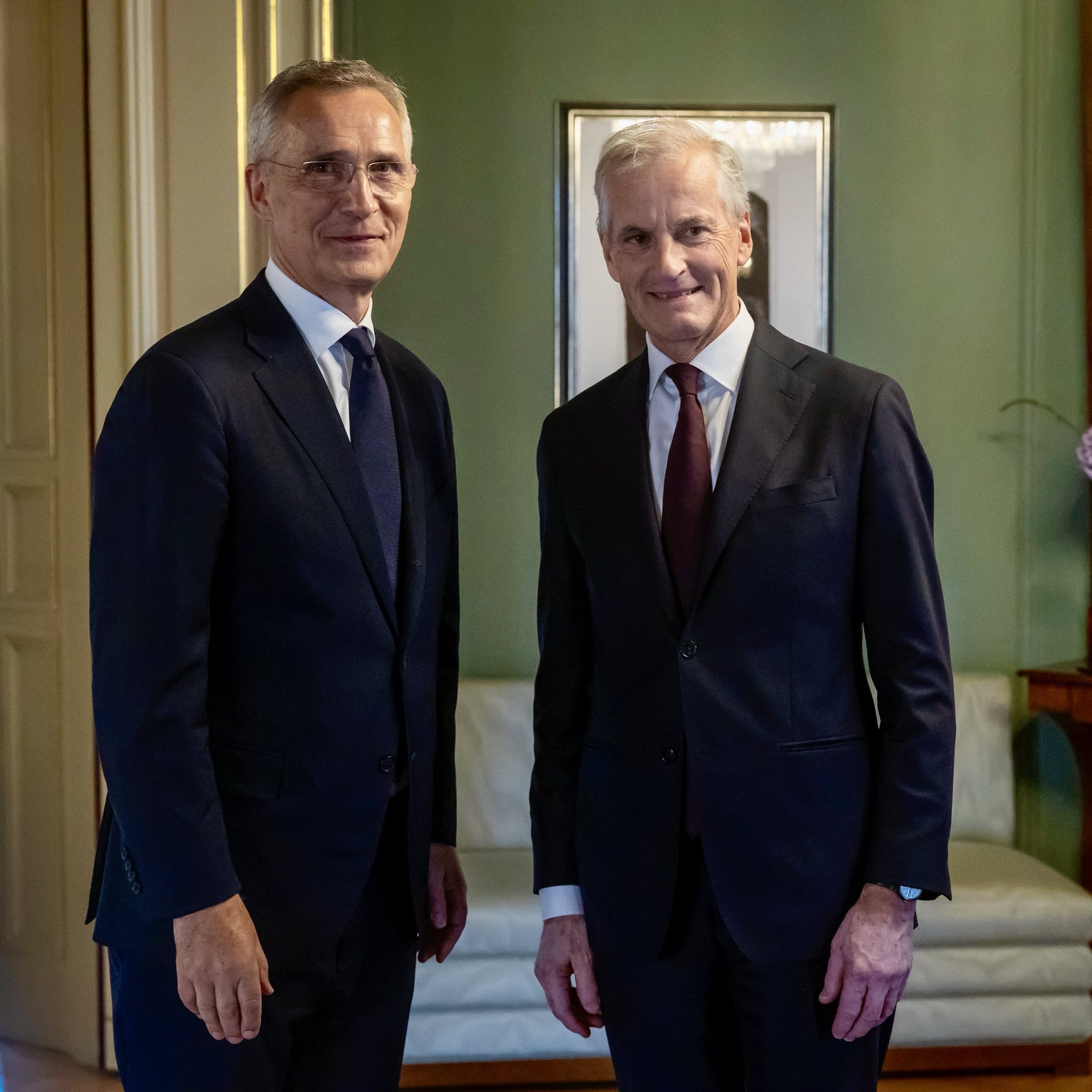 NATO Secretary General meets Norwegian PM to discuss Ukraine support