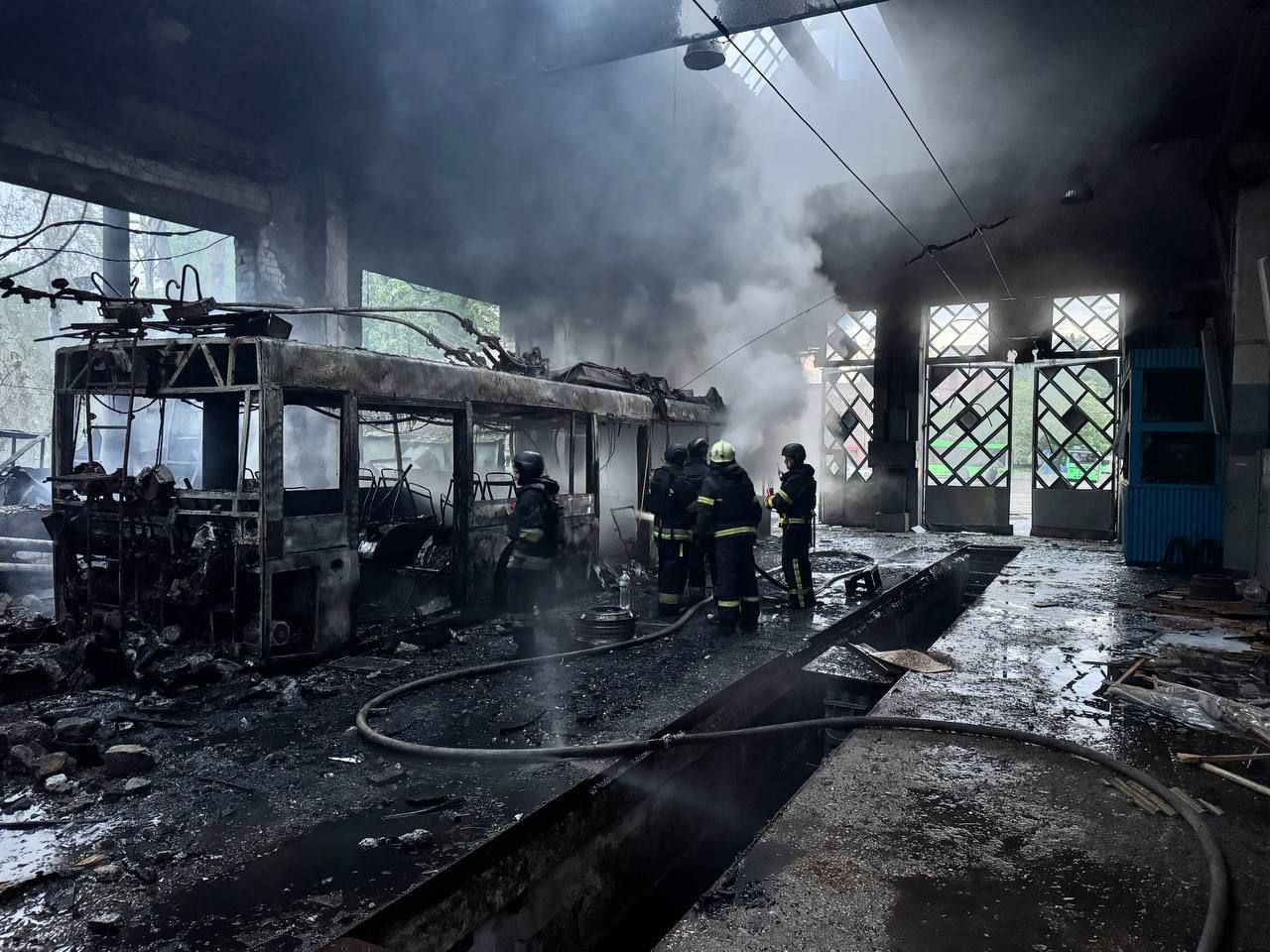 Kharkiv under daily Russian attacks (10 words)