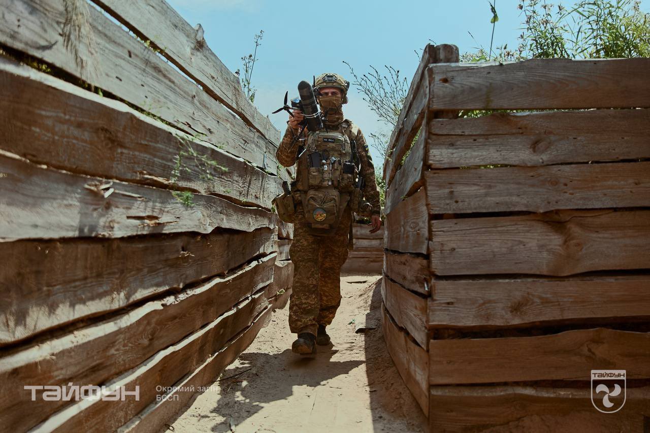 Ukrainian Typhoon unit conducts combat operations against Russian forces