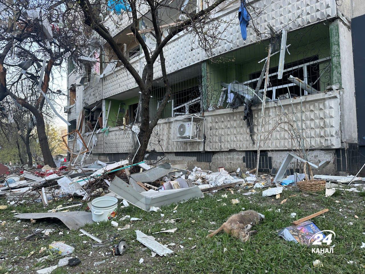 Russia kills 2, injures 80 in Kharkiv, including children and rabbit