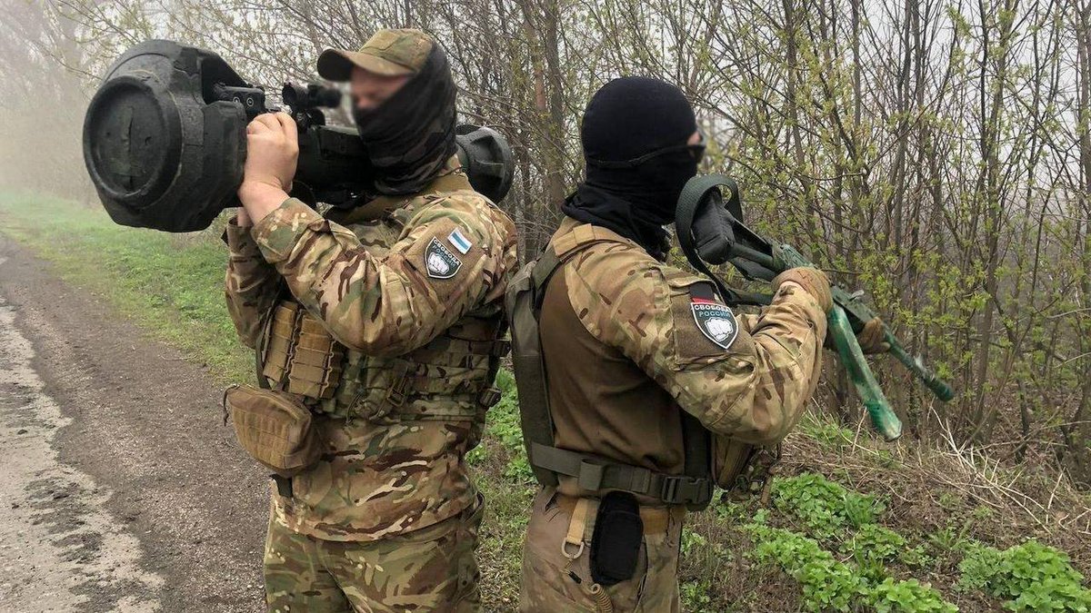 Volunteers of ‘Freedom Russia Legion’ head to front
