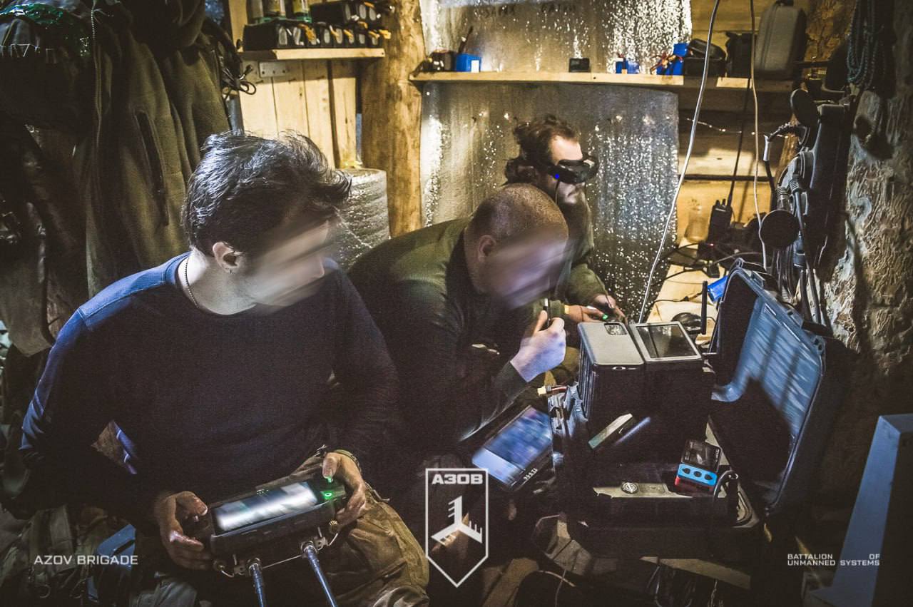 Azov Brigade drone systems battalion operations