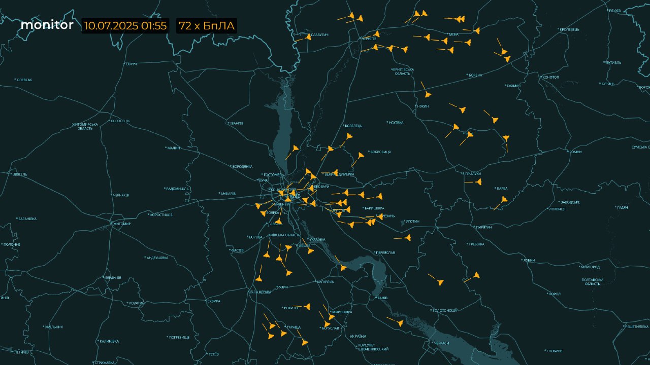 Iranian drones threaten Kyiv with deadly strikes