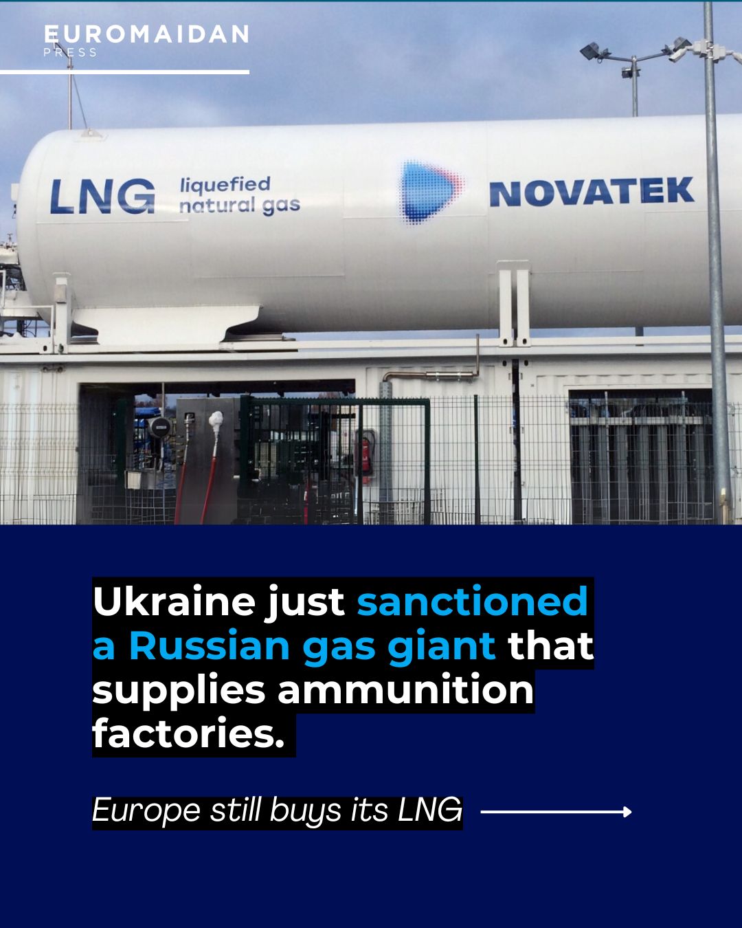 Novatek LNG still supplies Europe after Gazprom