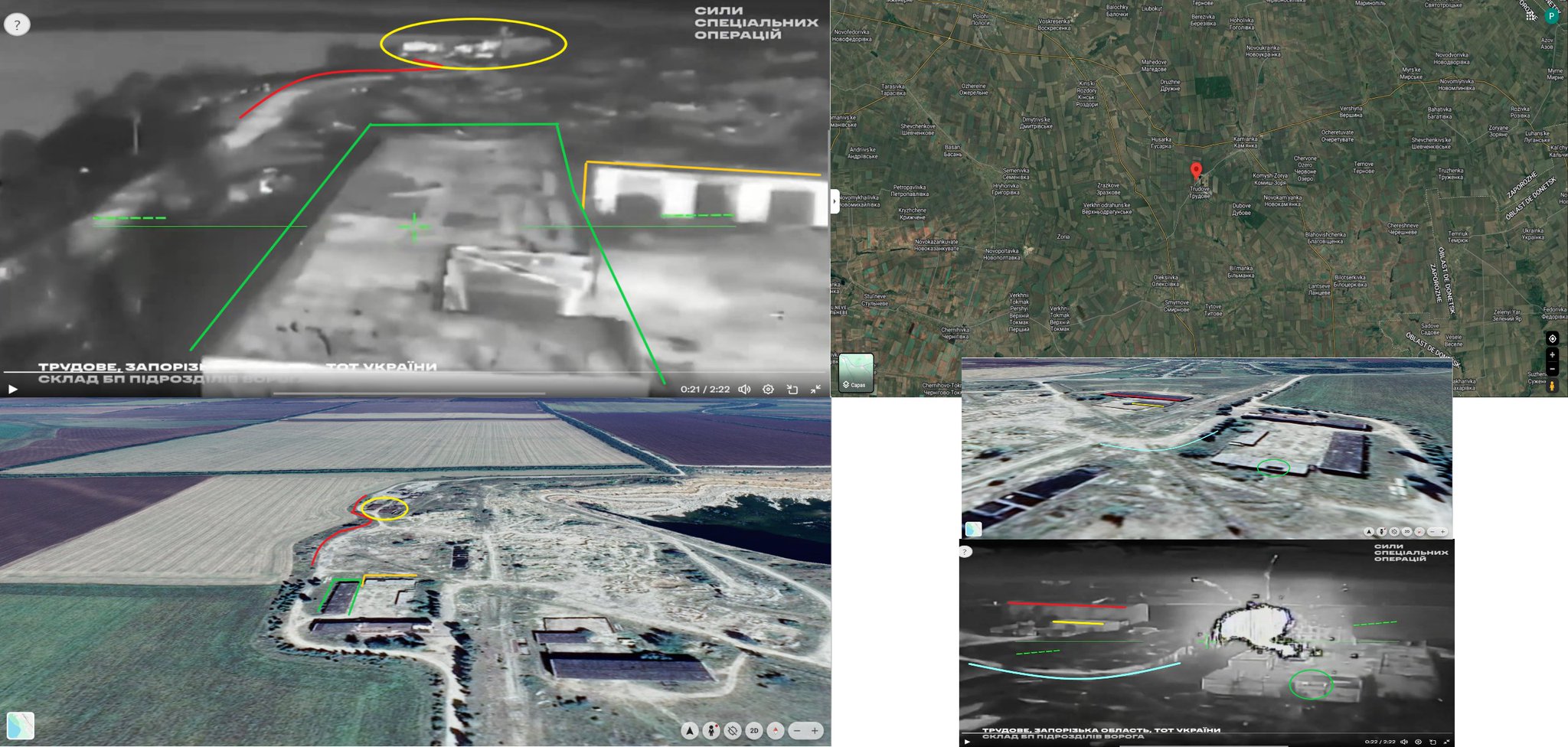 Double Strike by Special Operations Forces in Trudove Zaporozhye