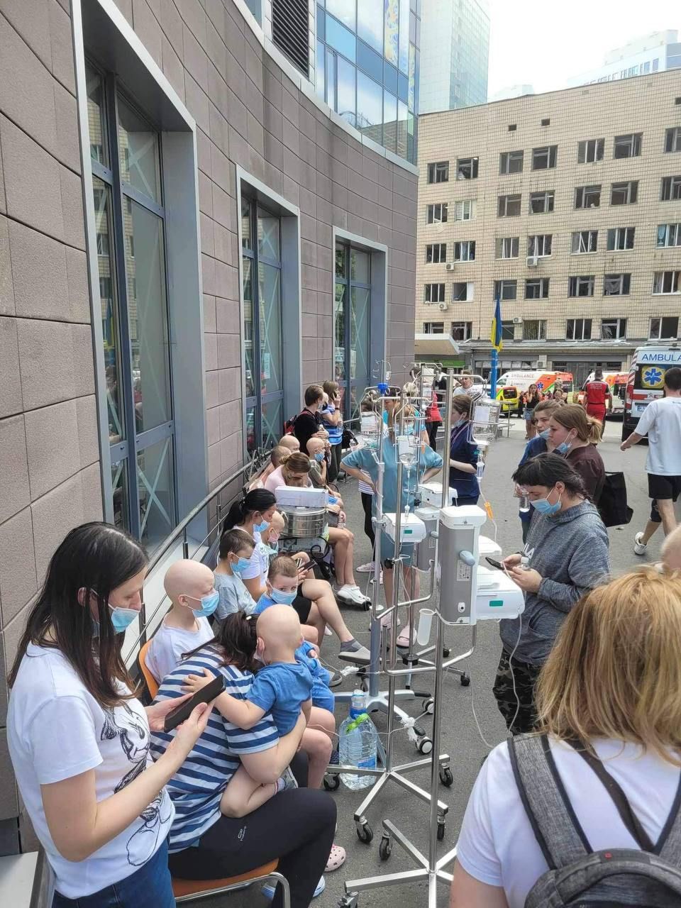 Attack on Okhmatdyt: Chemo Children Injured
