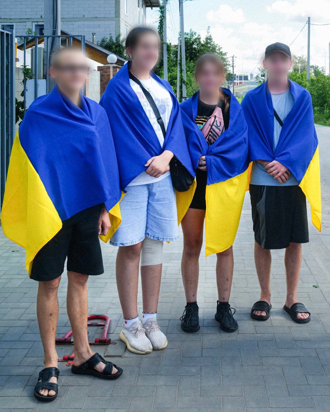 Seven stolen Ukrainian children returned home from Russia, including 14-year-old.