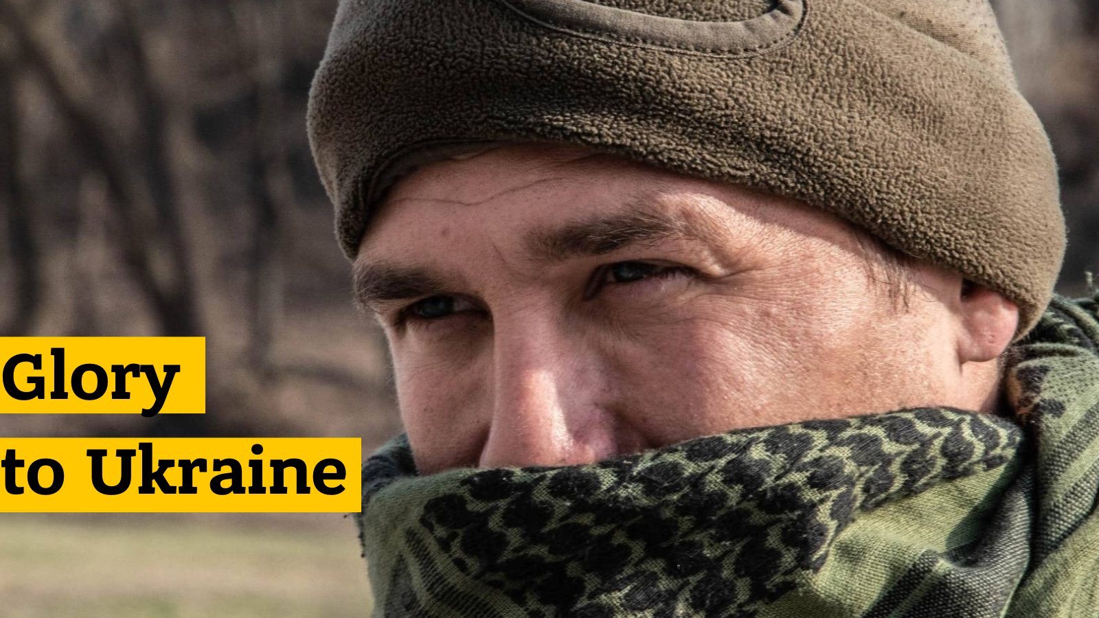 Glory to Ukraine!