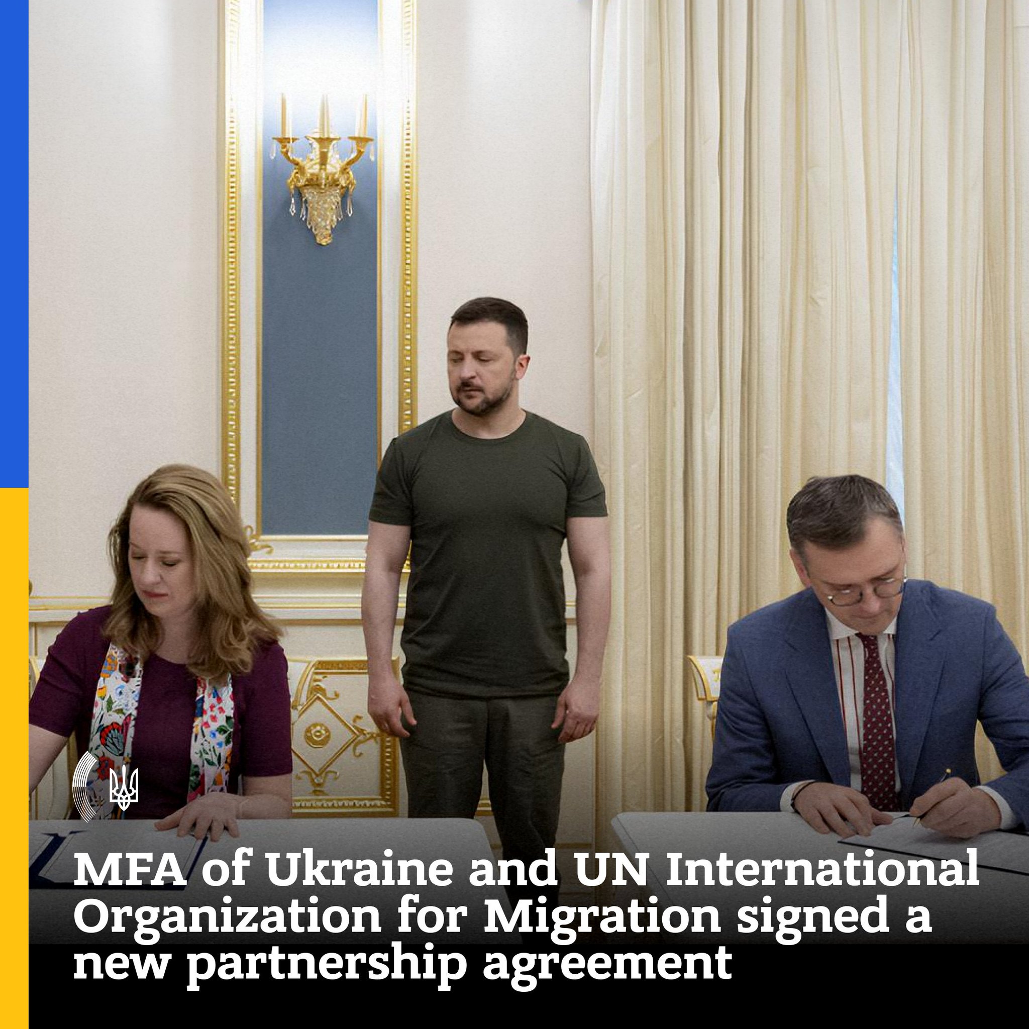 Ukraine MFA and UN Migration sign new partnership agreement