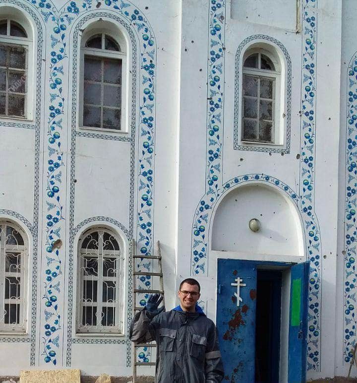 Russia plans to erase Ukrainian church’s unique Petrykivka art in Mariupol