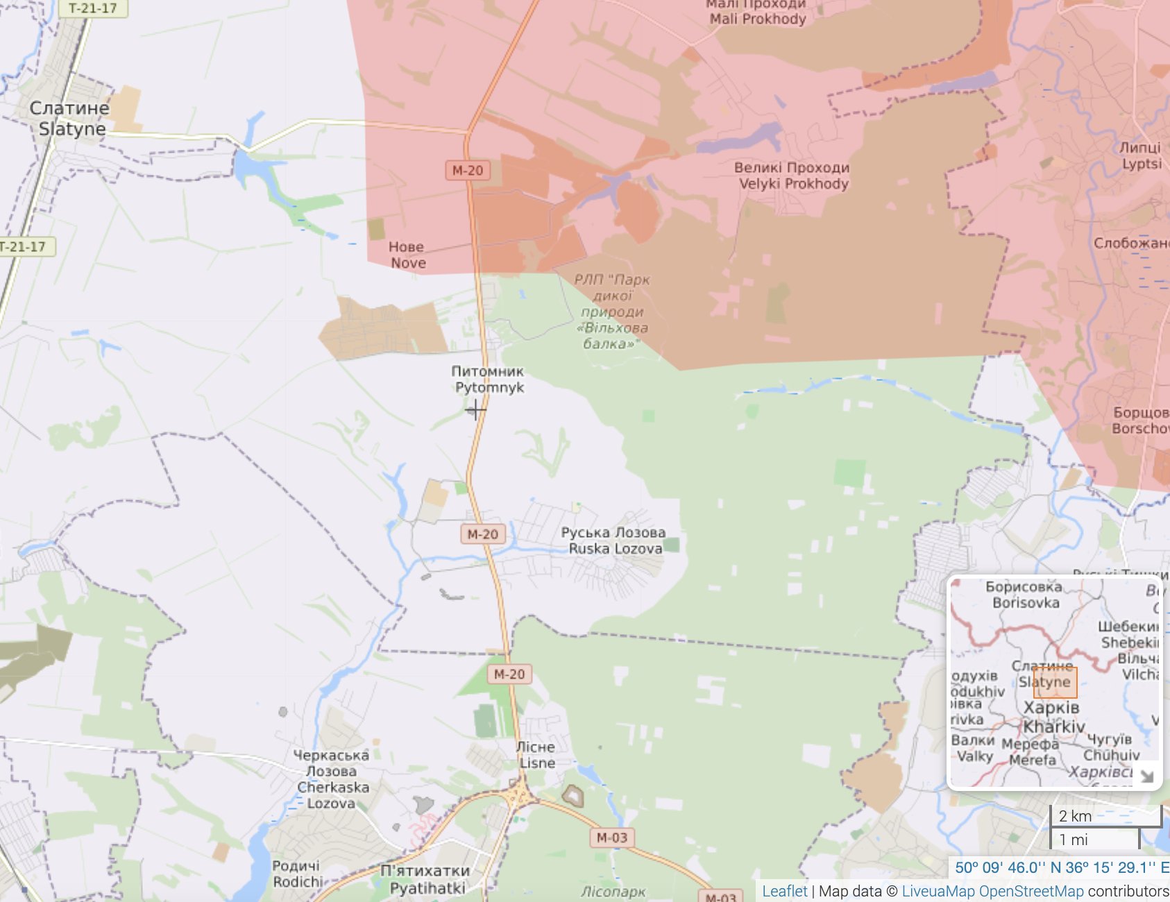 Pitomnyk liberated, Kharkiv Oblast