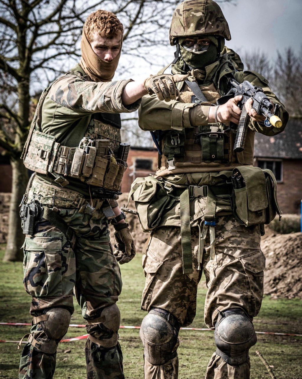 NATO trains Ukrainian recruits in the UK for self-defense