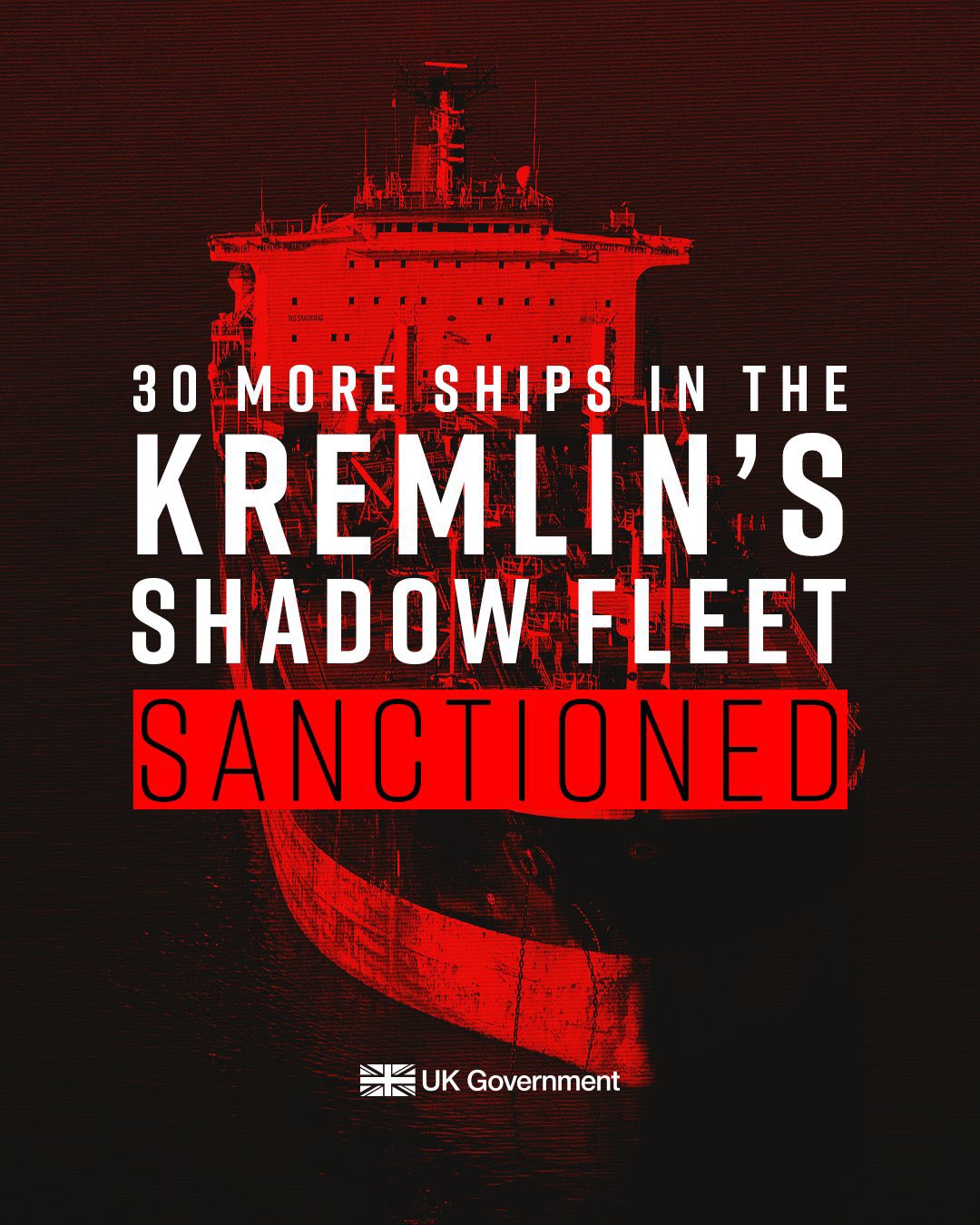 UK aims to dismantle Russian shadow fleet funding Ukraine war