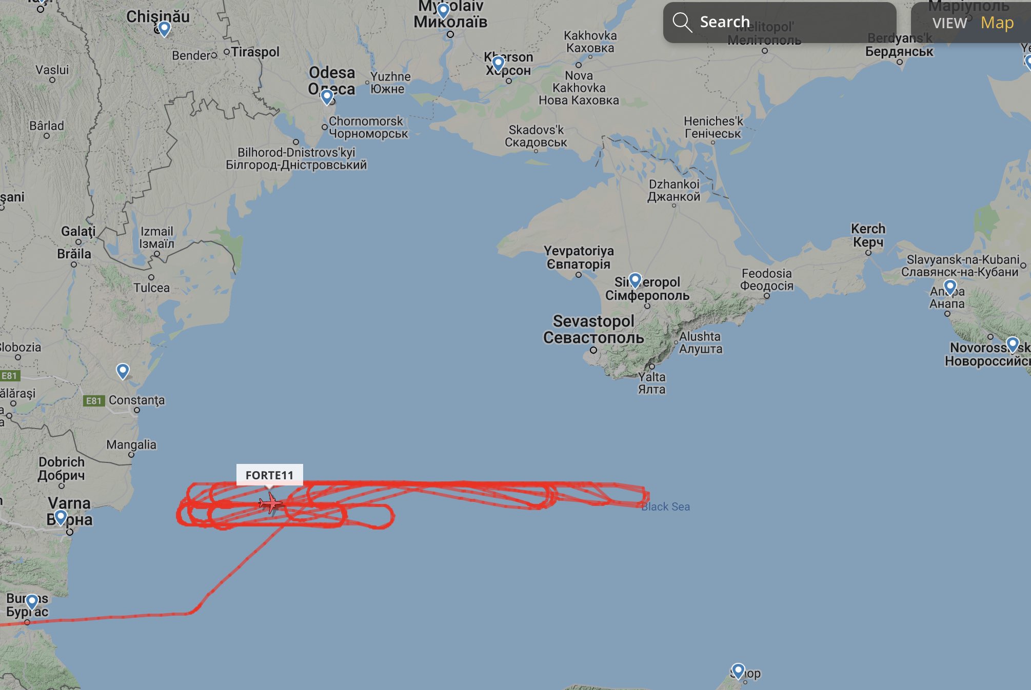 Russian frigate reportedly hit by Ukrainian missile near Snake Island, US drone surveils