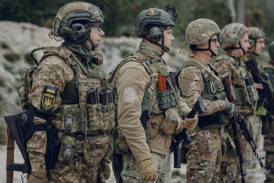 Training of the Rubizh Brigade of the National Guard of Ukraine