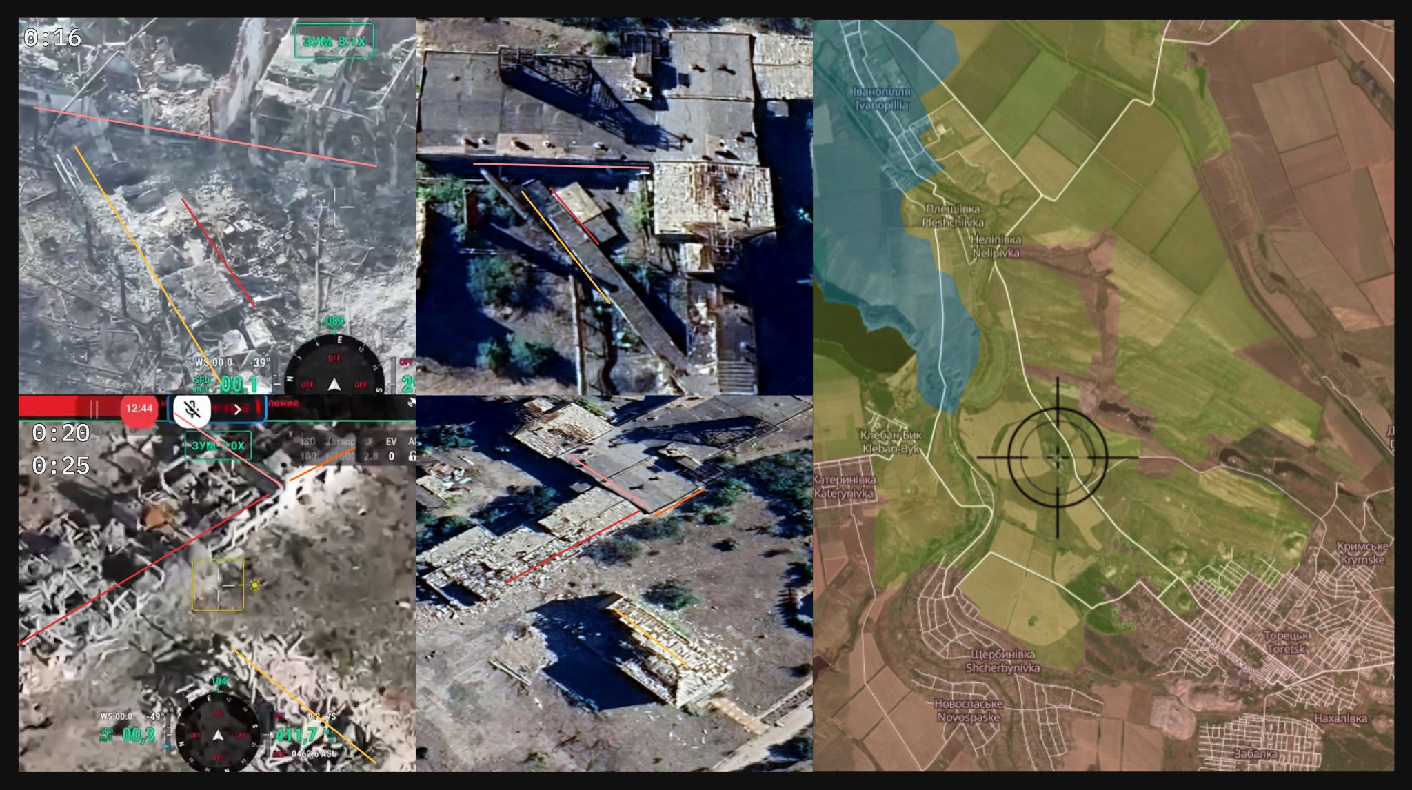 Ukrainian brigade strikes Russian positions with FPV drones