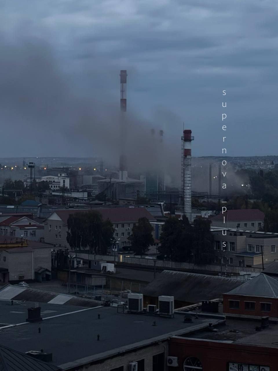 Fire at Luch substation in Belgorod after reported attack; Russia blames weather