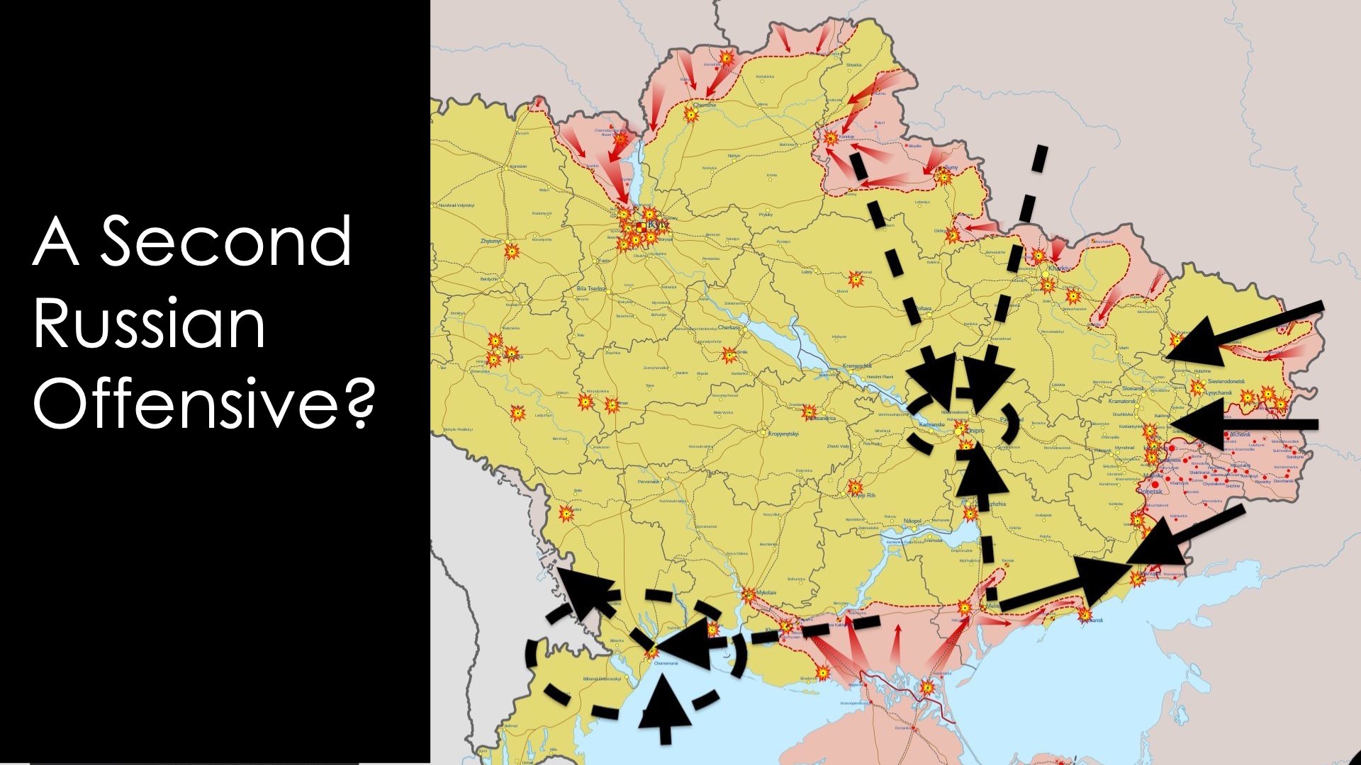 Russian plans to attack Donbas and encircle Ukrainian forces