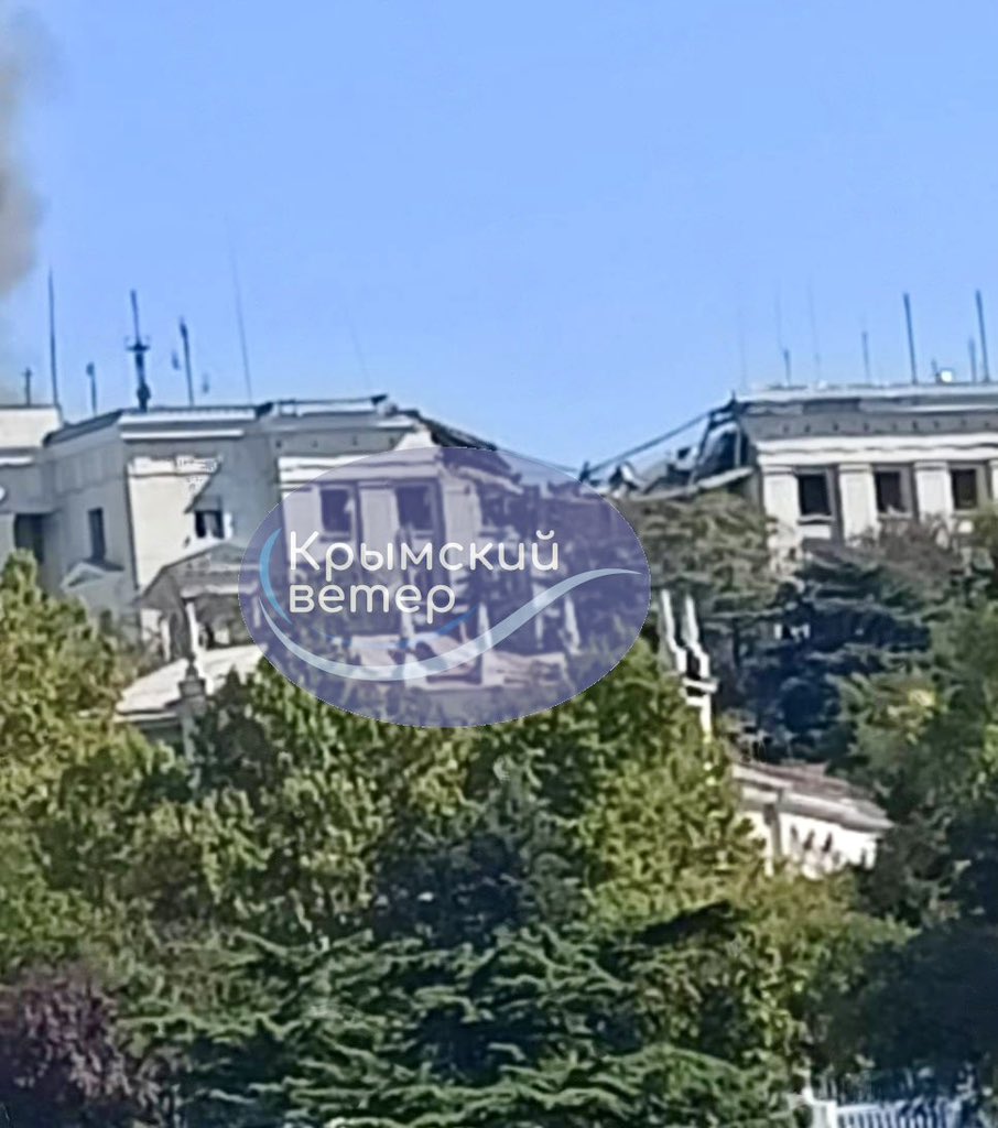 Ukrainian attack on Russian Black Sea Fleet in Sevastopol