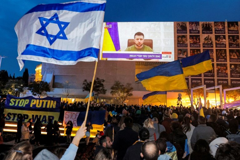 Zelensky to Israel: Threat is the same